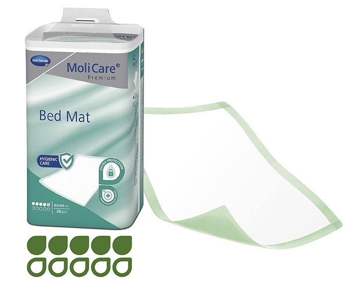 Υποσέντονα μιας χρήσης με 5 σταγόνων Hartmann MoliCare Premium Bed Mat