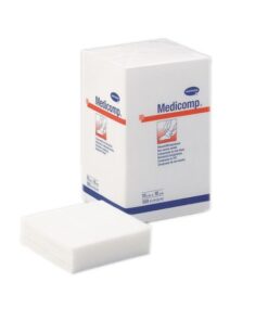 Μη υφασμένη (non-woven) υπεραπορροφητική μη αποστειρωμένη γάζα (100 τεμάχια) Hartmann Medicomp