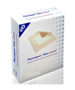 Αδιάβροχο αυτοκόλλητο επίθεμα με πλέγμα Pharmaplast Pharmarope Ultra eXsorb 10x10 cm