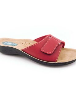 Ανατομική γυναικεία παντόφλα με velcro