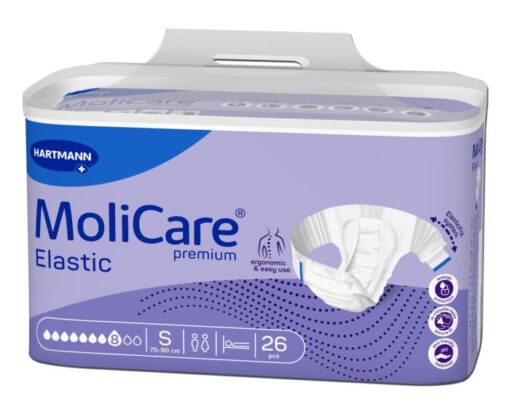 Πάνα ακράτειας νύχτας 8 σταγόνων Hartmann MoliCare Premium Elastic