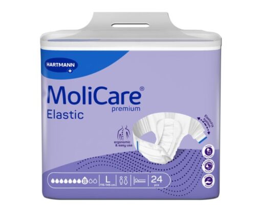 Πάνα ακράτειας νύχτας 8 σταγόνων Hartmann MoliCare Premium Elastic_1