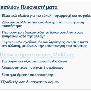 Πάνα ακράτειας νύχτας 8 σταγόνων Hartmann MoliCare Premium Elastic_3